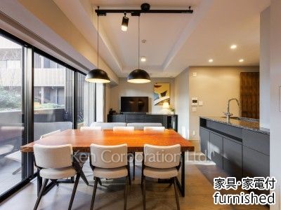 ザ・パークハウスグラン神山町の写真 居室（LDなど）　※家具家電付