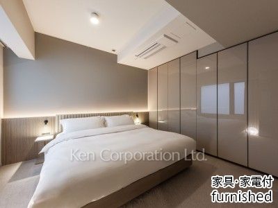 ザ・パークハウスグラン神山町の写真 ベッドルーム　※家具家電付