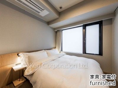 ザ・パークハウスグラン神山町の写真 ベッドルーム　※家具家電付