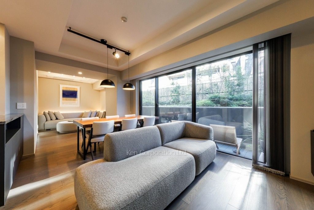 ザ・パークハウスグラン神山町の写真 居室（LDなど）　※家具家電付