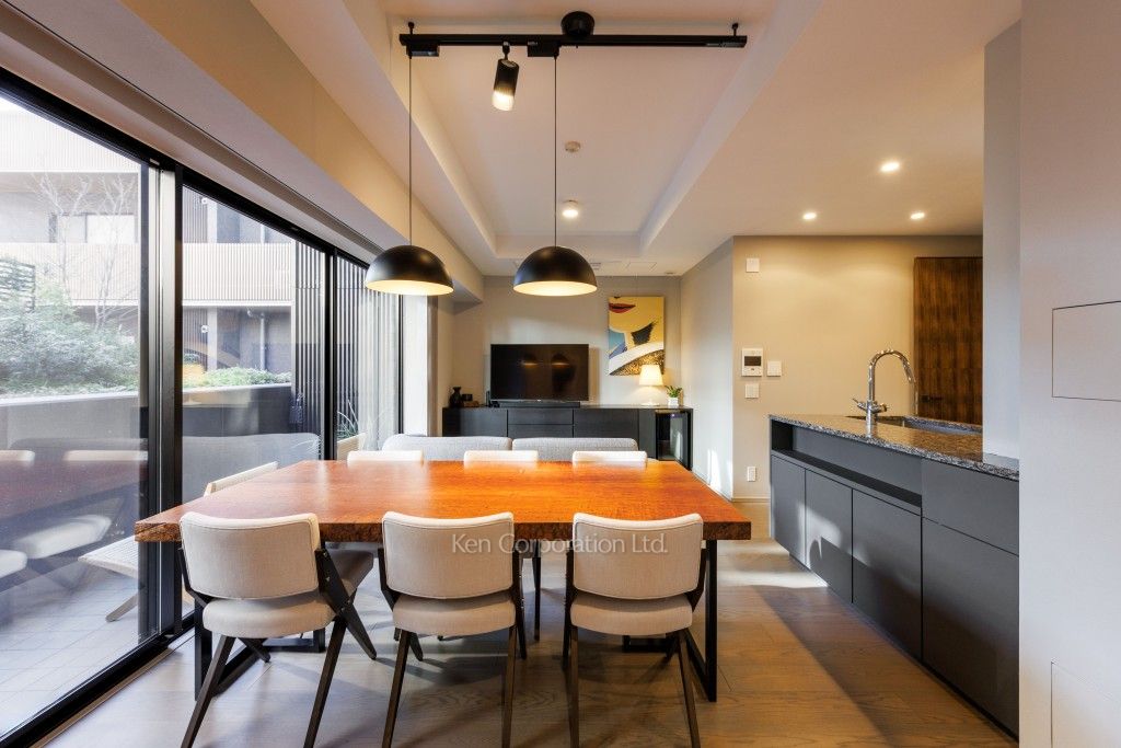 ザ・パークハウスグラン神山町の写真 居室（LDなど）　※家具家電付