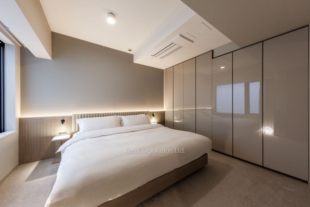 ザ・パークハウスグラン神山町の写真 ベッドルーム　※家具家電付