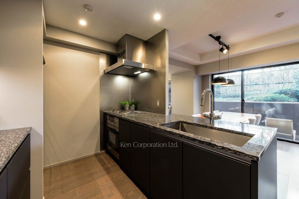 ザ・パークハウスグラン神山町の写真 キッチン　※家具家電付