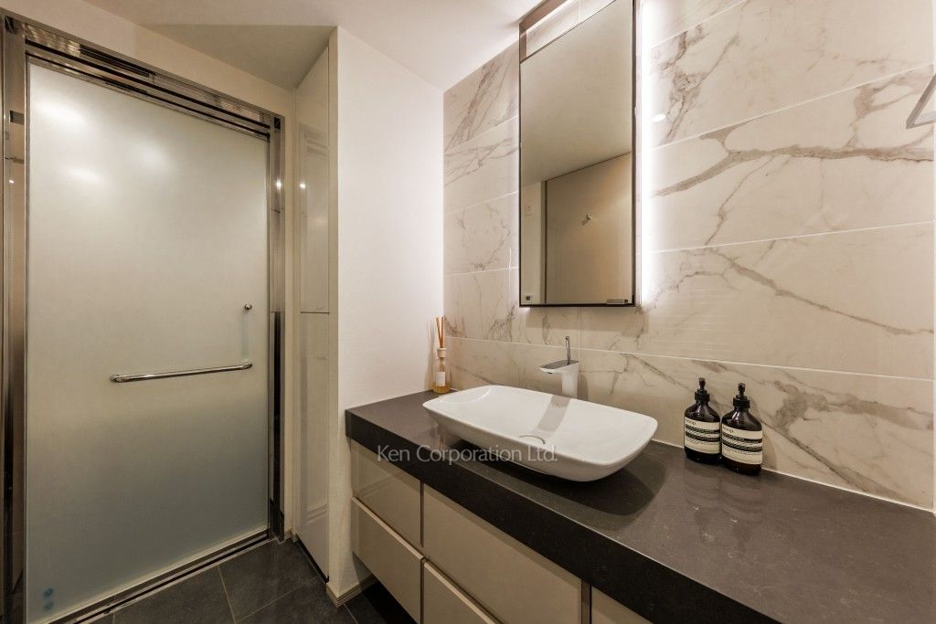 ザ・パークハウスグラン神山町の写真 パウダールーム　※家具家電付