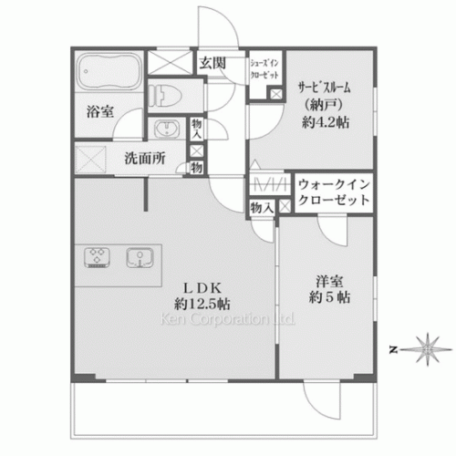 La Perla JiyugaokaⅡの写真 間取り