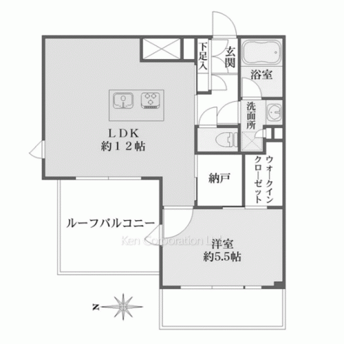 La Perla JiyugaokaⅡの写真 間取り