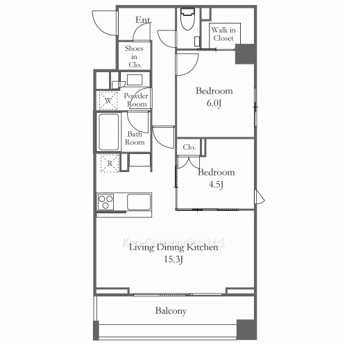 ザ・パークハビオ目黒プレイスの写真 間取り