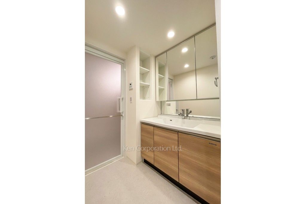 プライマル品川大井町の写真 パウダールーム ※2階の同じ間取タイプを撮影。仕様が異なることがあります。