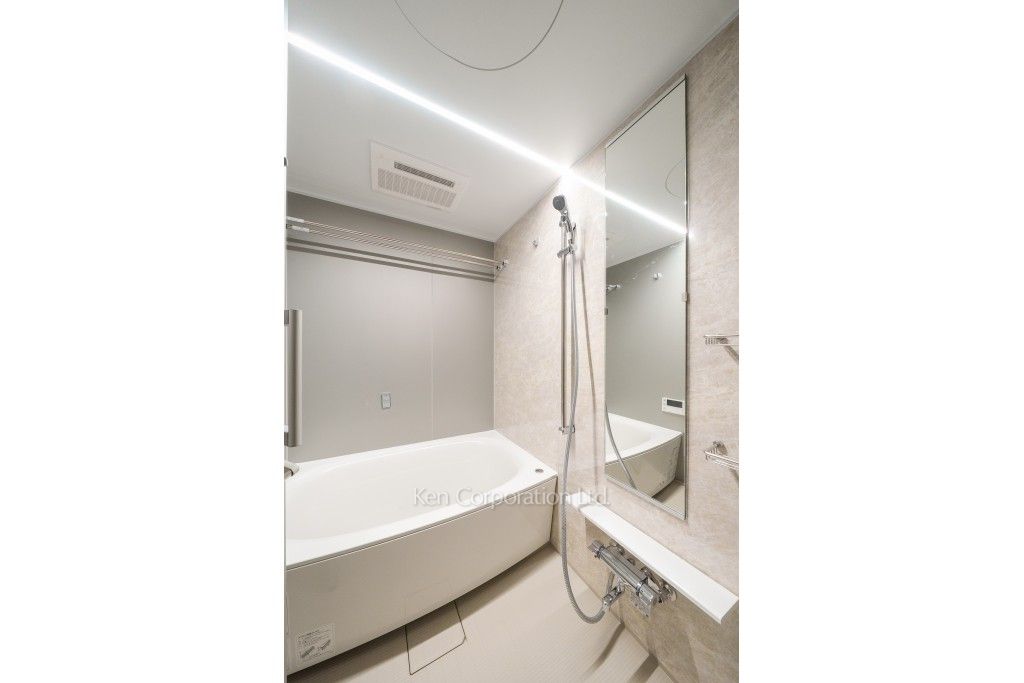 リビオメゾン西麻布の写真 バスルーム ※11階の同じ間取タイプを撮影。仕様が異なることがあります。