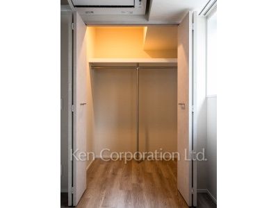 Urban Breeze 恵比寿の写真 ウォークインクローゼット ※6階の同じ間取タイプを撮影。仕様が異なることがあります。