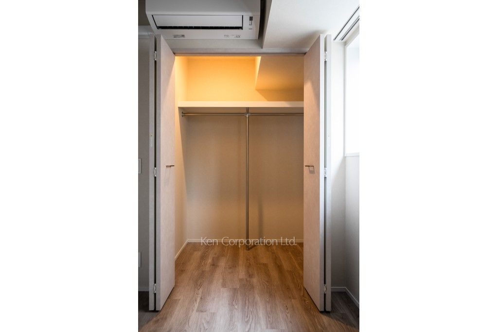 Urban Breeze 恵比寿の写真 ウォークインクローゼット ※6階の同じ間取タイプを撮影。仕様が異なることがあります。