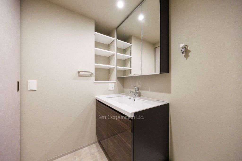 Urban Breeze 恵比寿の写真 パウダールーム ※11階の同じ間取タイプを撮影。仕様が異なることがあります。