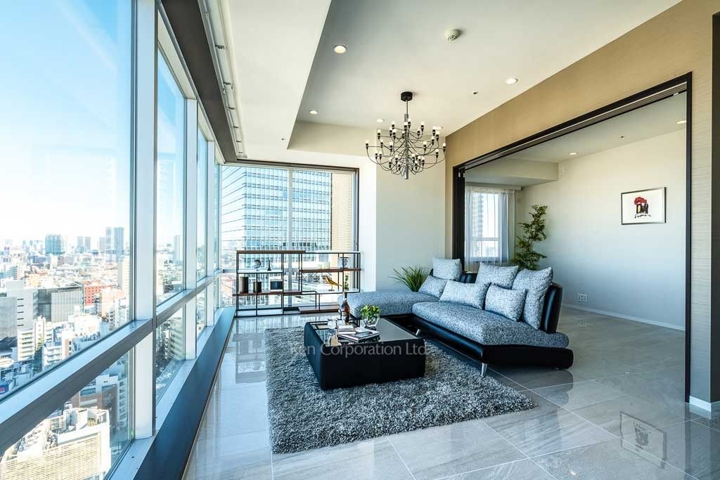 パークタワー目黒の写真 居室（LDなど）　※家具等は付きません