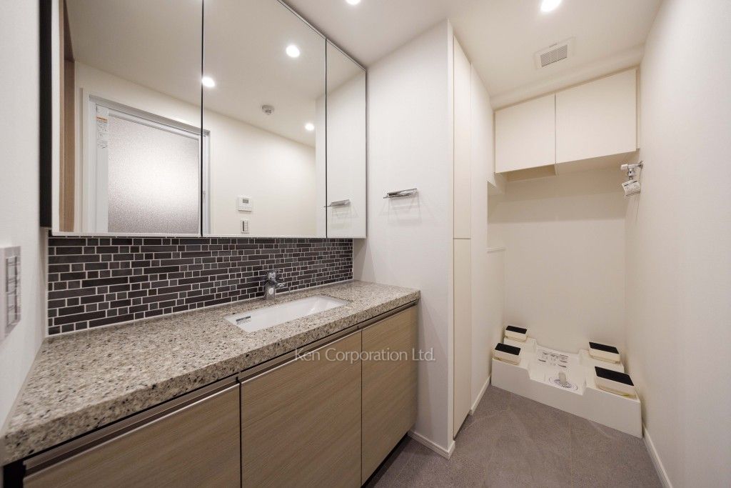 ザ・パークハビオ代々木の写真 パウダールーム ※7階の同じ間取タイプを撮影。仕様が異なることがあります。