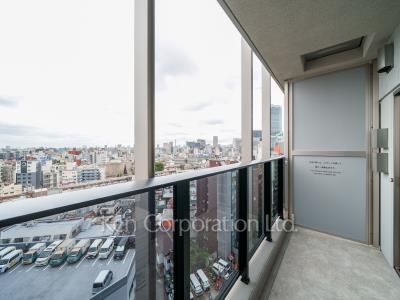ルフォンプログレ北新宿の写真 バルコニー