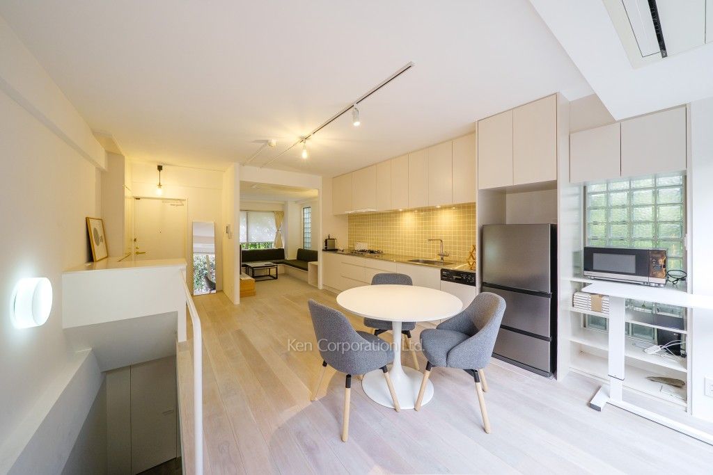 ヒルハイツ代官山の写真 居室（LDなど）　※家具家電付