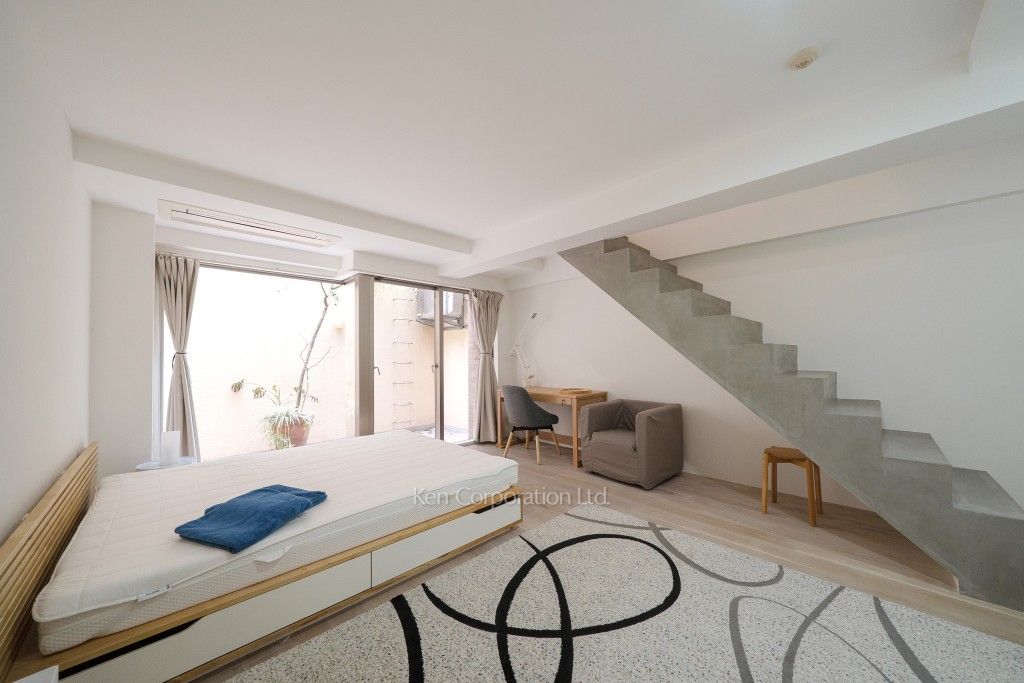 ヒルハイツ代官山の写真 ベッドルーム　※家具家電付