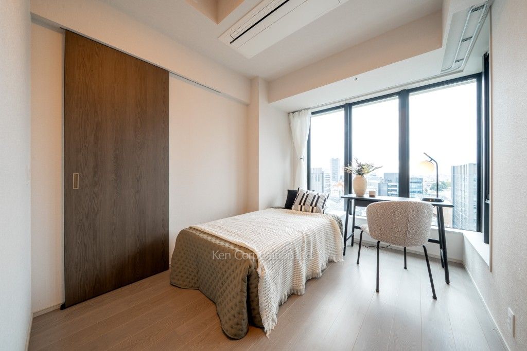 プラウドタワー渋谷の写真 ベッドルーム　※MODEL ROOM