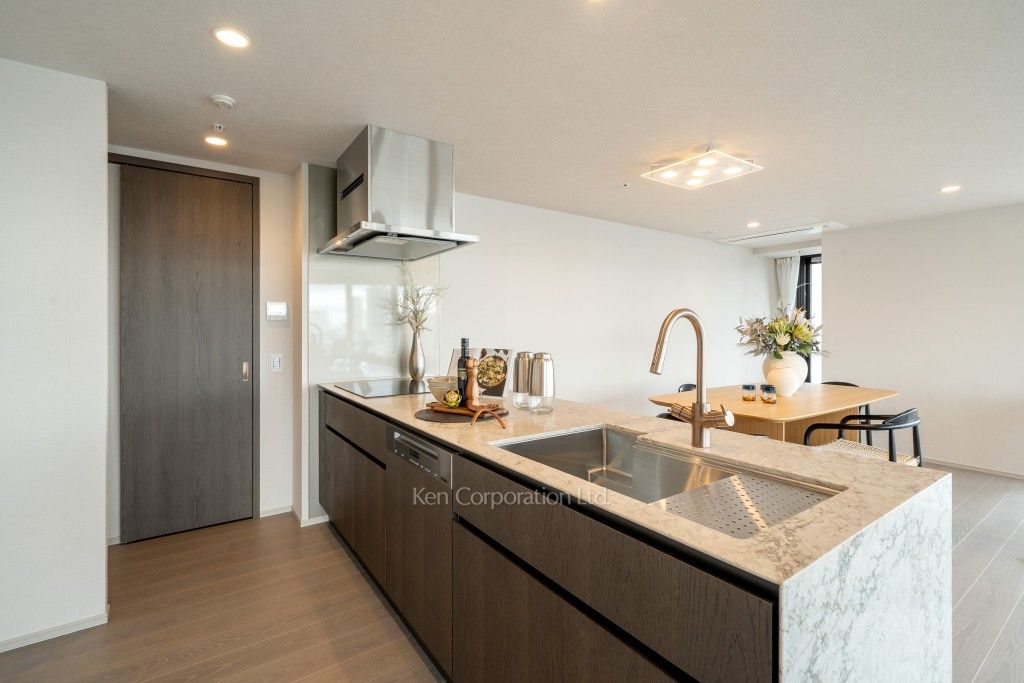 プラウドタワー渋谷の写真 キッチン　※MODEL ROOM