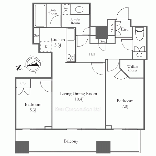 シティタワー高輪の写真 間取り