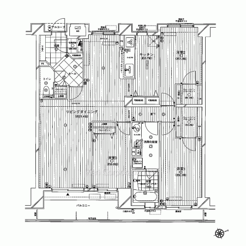 グランドステージ大井町の写真 間取り