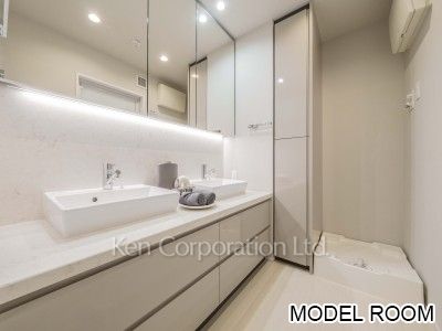 ルフィット代々木大山町の写真 パウダールーム　※MODEL ROOM