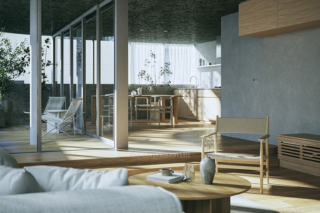 THE GRANDUO GAKUGEIDAIGAKUの写真 リビングダイニング（完成予想図）