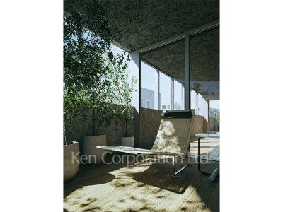 THE GRANDUO GAKUGEIDAIGAKUの写真 バルコニー（完成予想図）