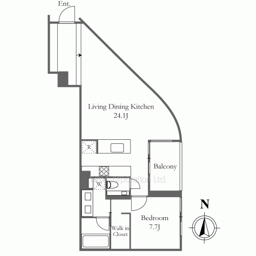 THE GRANDUO KAMIMEGUROの写真 間取り
