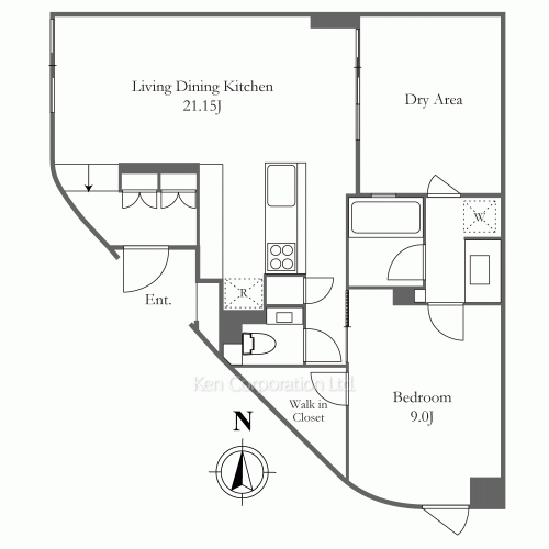 THE GRANDUO KAMIMEGUROの写真 間取り