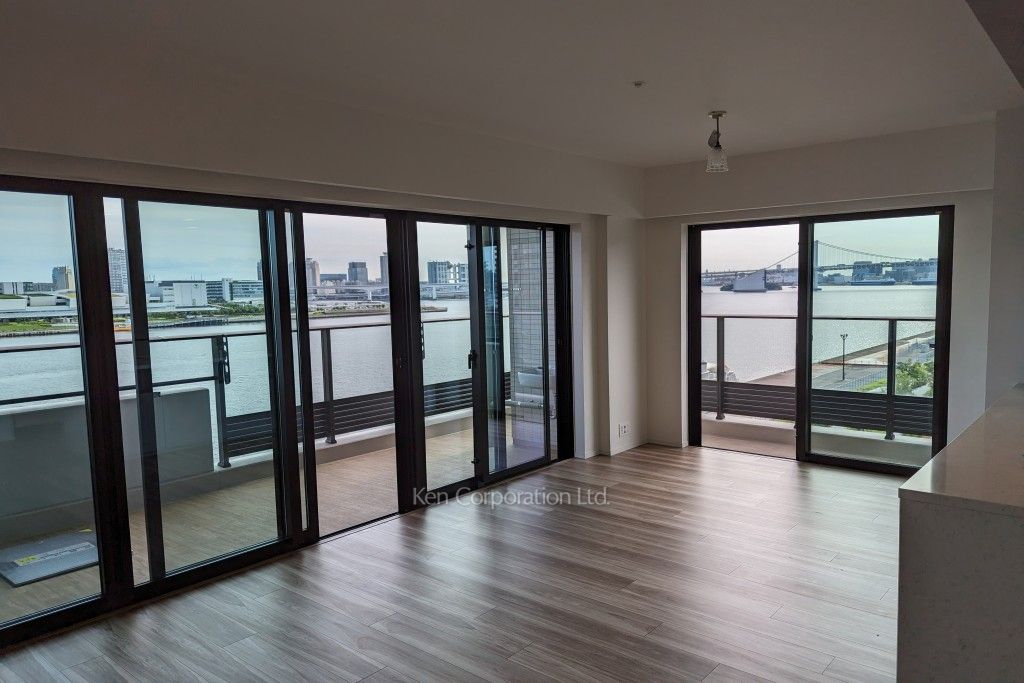 HARUMI FLAG SEA VILLAGEの写真 居室（LDなど） ※8階の同じ間取タイプを撮影。仕様が異なることがあります。