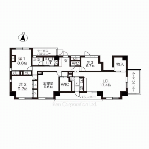 DeLCCS品川の写真 間取り