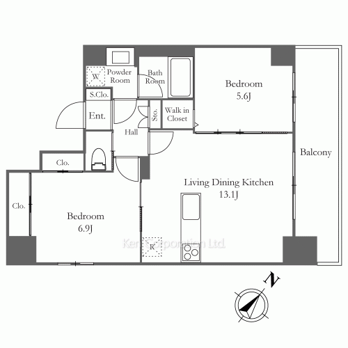 グラン千代田岩本町の写真 間取り