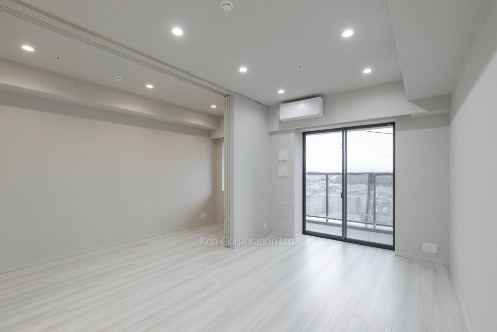 JIYUGAOKA MUSE SQUARE THE RESIDENCEの写真 居室（LDなど） ※8階の同じ間取タイプを撮影。仕様が異なることがあります。