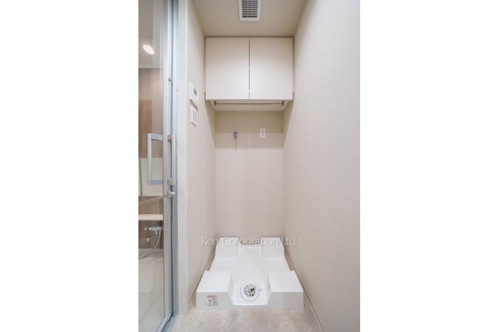 JIYUGAOKA MUSE SQUARE THE RESIDENCEの写真 洗濯機置き場 ※14階の同じ間取タイプを撮影。仕様が異なることがあります。