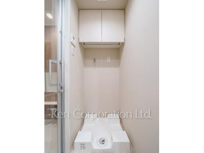 洗濯機置き場 ※14階の同じ間取タイプを撮影。仕様が異なることがあります。