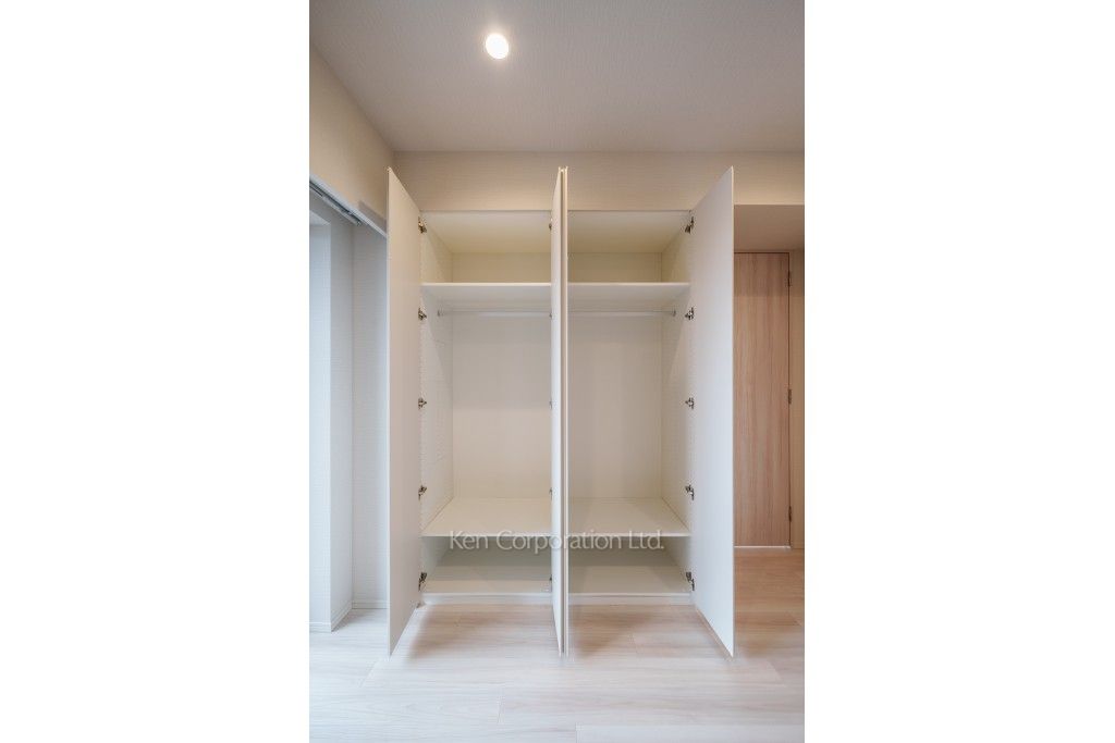 JIYUGAOKA MUSE SQUARE THE RESIDENCEの写真 クローゼット ※14階の同じ間取タイプを撮影。仕様が異なることがあります。