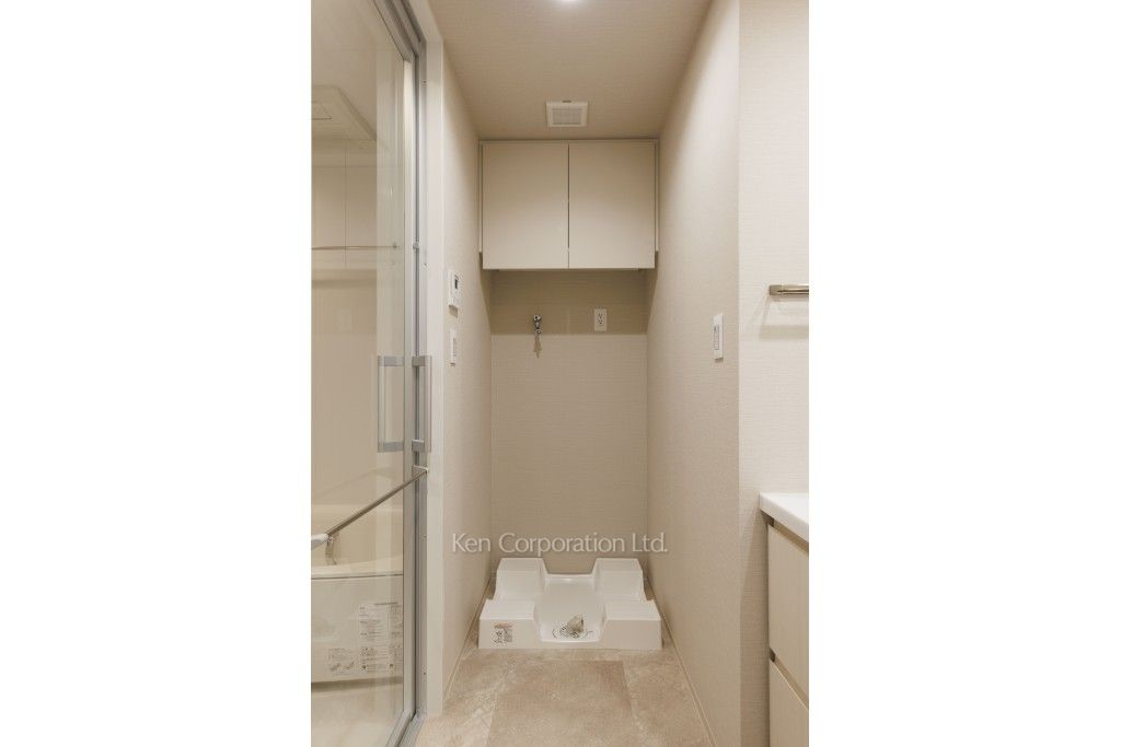 JIYUGAOKA MUSE SQUARE THE RESIDENCEの写真 洗濯機置き場 ※11階の同じ間取タイプを撮影。仕様が異なることがあります。