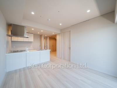 JIYUGAOKA MUSE SQUARE THE RESIDENCEの写真 居室（LDなど） ※11階の同じ間取タイプを撮影。仕様が異なることがあります。