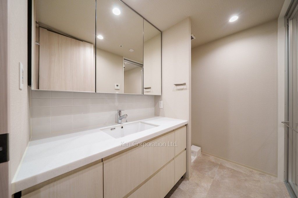 JIYUGAOKA MUSE SQUARE THE RESIDENCEの写真 パウダールーム ※11階の同じ間取タイプを撮影。仕様が異なることがあります。