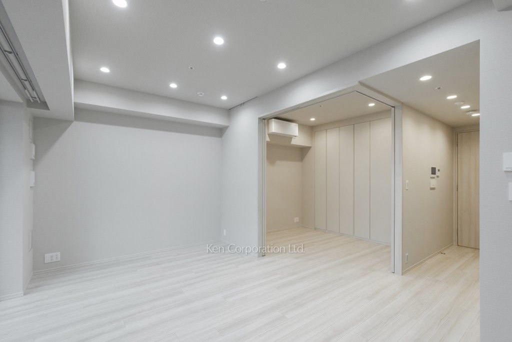JIYUGAOKA MUSE SQUARE THE RESIDENCEの写真 居室（LDなど） ※8階の同じ間取タイプを撮影。仕様が異なることがあります。