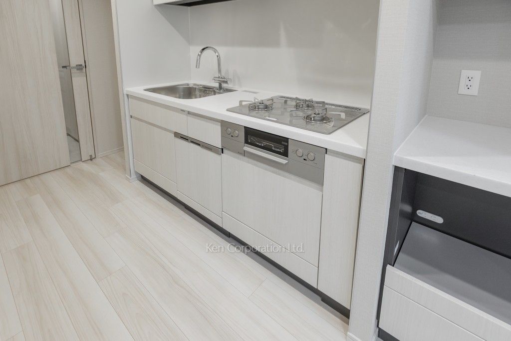 JIYUGAOKA MUSE SQUARE THE RESIDENCEの写真 キッチン ※8階の同じ間取タイプを撮影。仕様が異なることがあります。