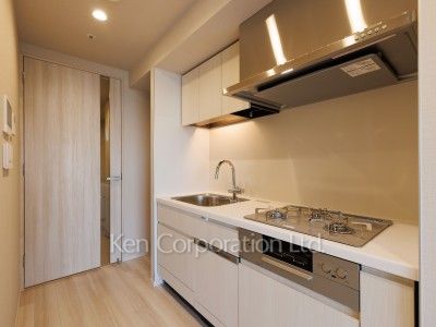 JIYUGAOKA MUSE SQUARE THE RESIDENCEの写真 キッチン ※11階の同じ間取タイプを撮影。仕様が異なることがあります。