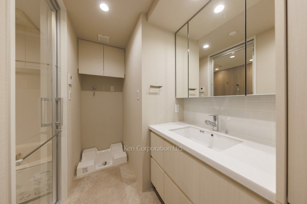 JIYUGAOKA MUSE SQUARE THE RESIDENCEの写真 パウダールーム ※11階の同じ間取タイプを撮影。仕様が異なることがあります。