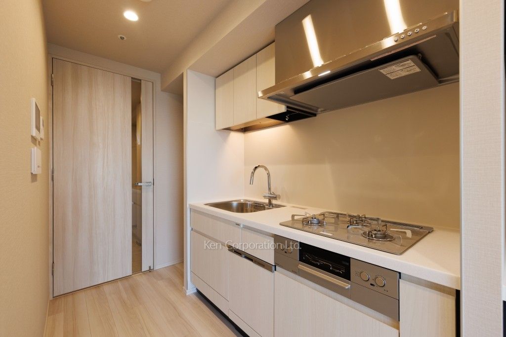 JIYUGAOKA MUSE SQUARE THE RESIDENCEの写真 キッチン ※11階の同じ間取タイプを撮影。仕様が異なることがあります。