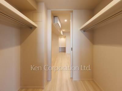 JIYUGAOKA MUSE SQUARE THE RESIDENCEの写真 ウォークインクローゼット ※11階の同じ間取タイプを撮影。仕様が異なることがあります。