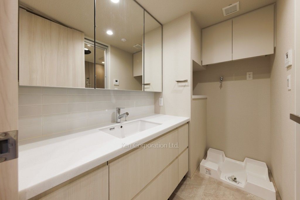JIYUGAOKA MUSE SQUARE THE RESIDENCEの写真 パウダールーム ※11階の同じ間取タイプを撮影。仕様が異なることがあります。