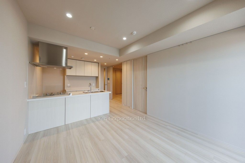 JIYUGAOKA MUSE SQUARE THE RESIDENCEの写真 居室（LDなど） ※11階の同じ間取タイプを撮影。仕様が異なることがあります。