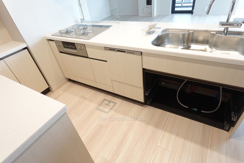 JIYUGAOKA MUSE SQUARE THE RESIDENCEの写真 キッチン ※8階の同じ間取タイプを撮影。仕様が異なることがあります。