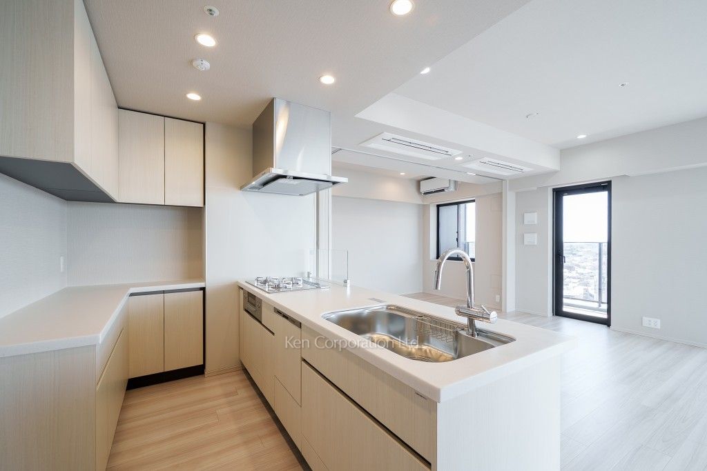 JIYUGAOKA MUSE SQUARE THE RESIDENCEの写真 キッチン ※11階の同じ間取タイプを撮影。仕様が異なることがあります。